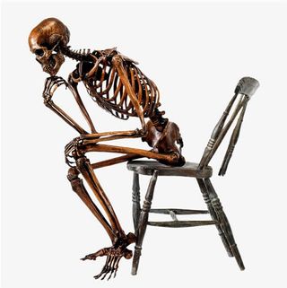 人体骷髅骨架免抠