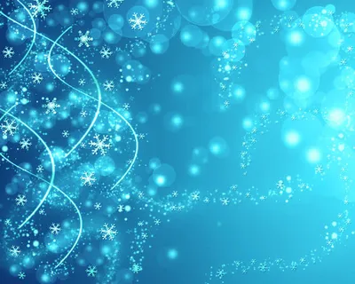 唯美光点和雪花背景素材