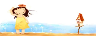 卡通儿童背景海报