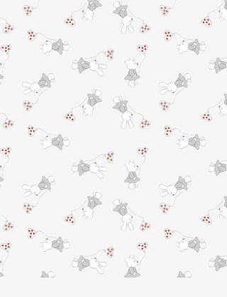 小白兔背景图片素材