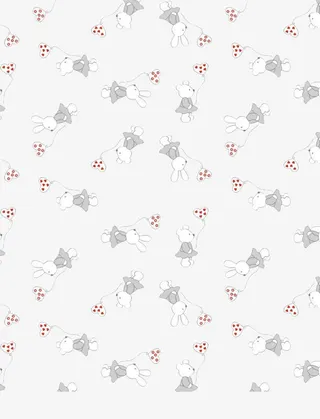 小白兔背景图片素材