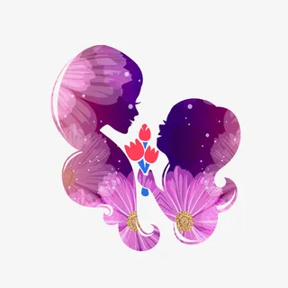 红色现代海报装饰免抠