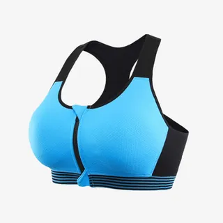 蓝色运动背心免抠