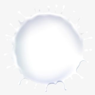 白色牛奶水花免抠