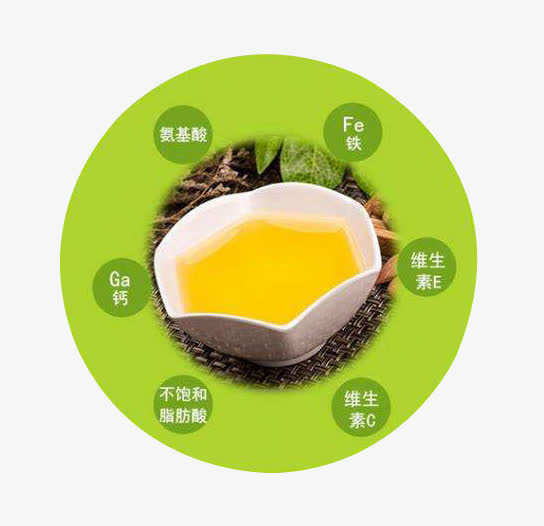杏仁油海报免抠