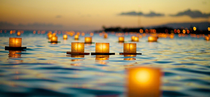 放灯背景装饰高清