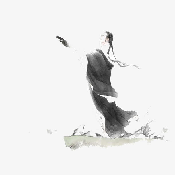 水墨画免抠