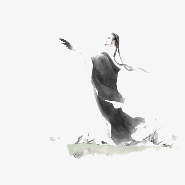 水墨画免抠