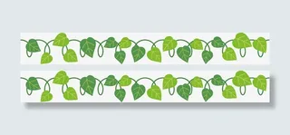 绿色春季树藤植物免抠