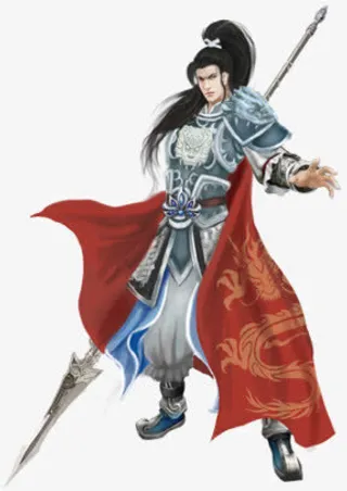 二郎神战士古风立绘免抠