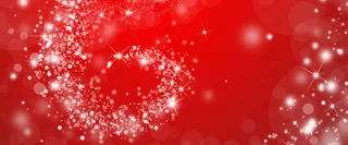 红色 白色 星星 星空 绚烂高清