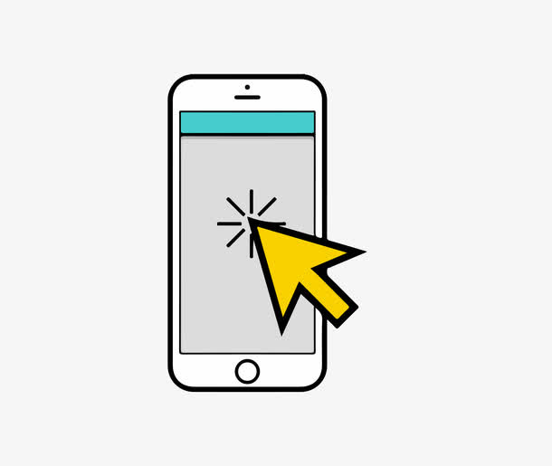 卡通手机图标免抠