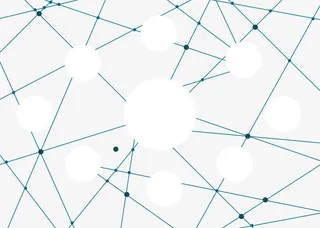 矢量激光线背景白色圆形思维导图免抠