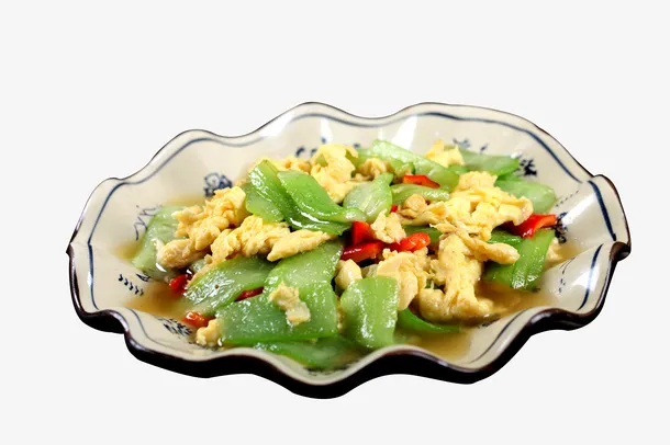 丝高清瓜炒蛋免抠