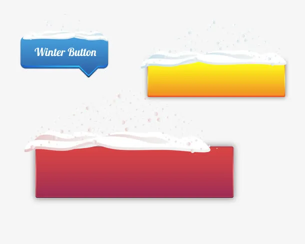 圣诞节文字框免抠