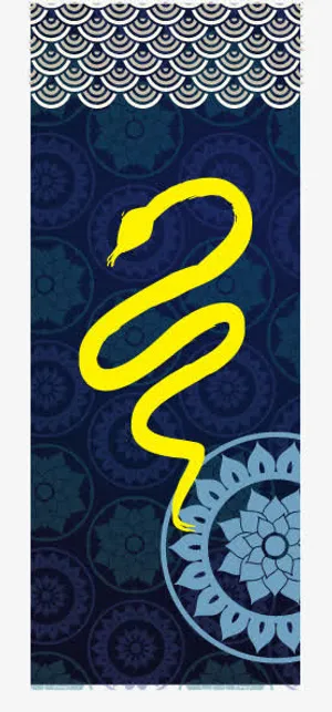 新年中国风易拉宝免抠