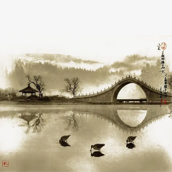 水墨画免抠