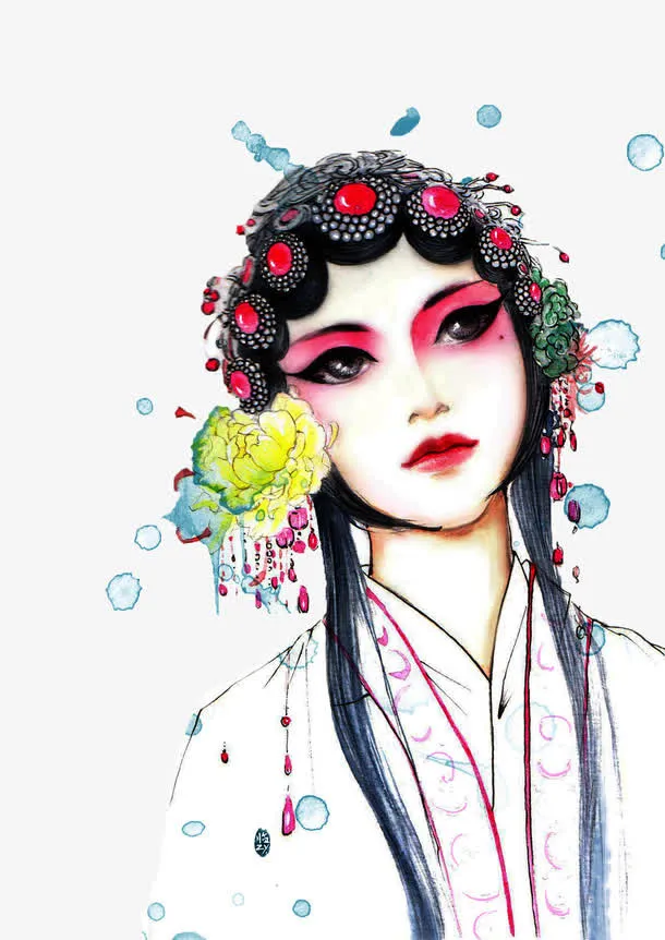 戏曲人物免抠