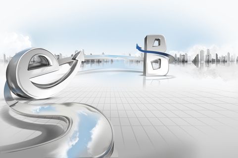 电子商务银色背景高清