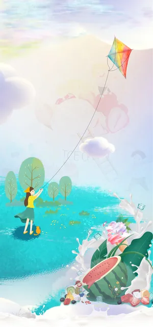 地产暖场活动风筝高清