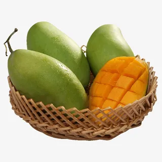 越南进口青皮芒果免抠