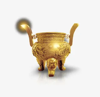 金鼎 鼎 房地产素材 金属免抠