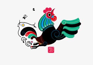 鸡年吉祥物免费免扣免费下载元素免抠