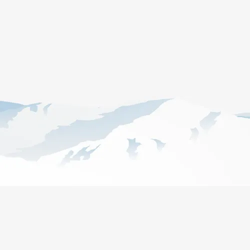 梦幻冰山免抠