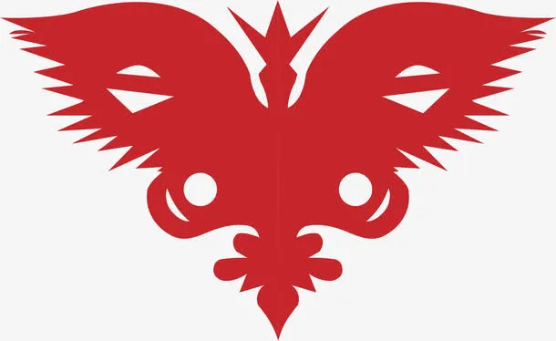 红色小鸟免抠