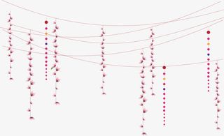 中秋扁平化标题框底纹背景