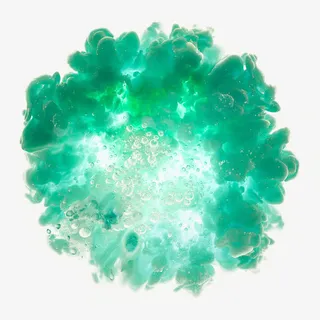 绿色唯美烟雾免抠