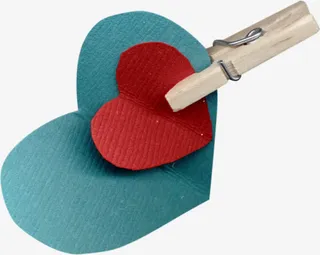 创意纸张卡片标签免抠