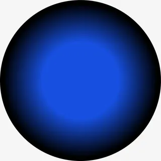 蓝色渐变光芒免抠