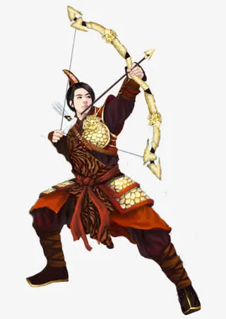 立绘古装射箭公子免抠