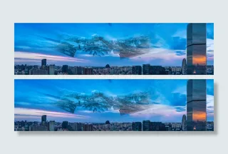 合作共赢团队文化企业文化大气建筑背景高清