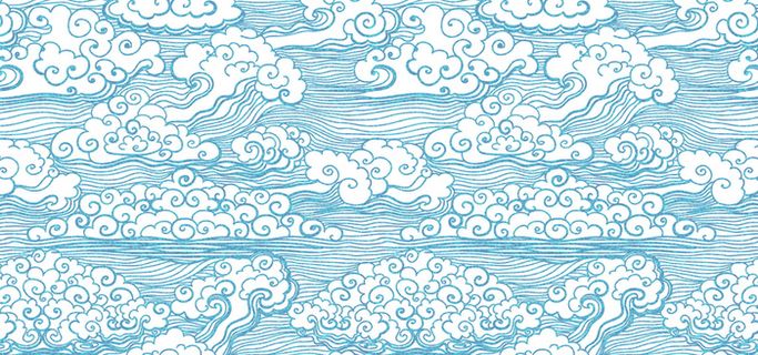 蓝色简单简约背景图高清