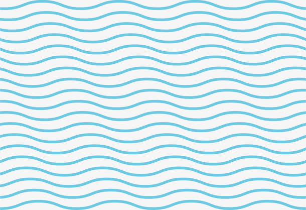 波浪线条纹免抠