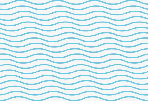 波浪线条纹免抠