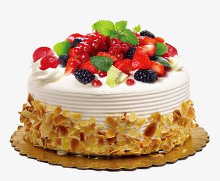 水果蛋糕免抠