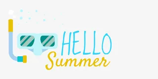 夏季游泳眼镜免抠