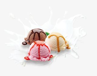 牛奶雪糕免抠