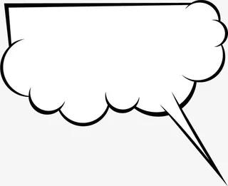 手绘白色云朵免抠