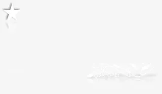 白色的五角星免抠