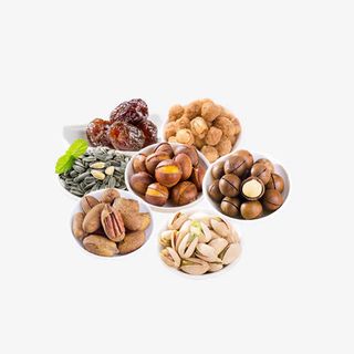 多盘坚果果仁免抠
