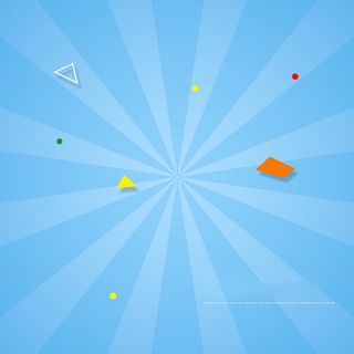 蓝色卡通散射线条背景高清