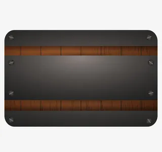 木纹矢量名片免抠