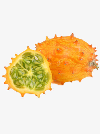 黄色刺角瓜免抠