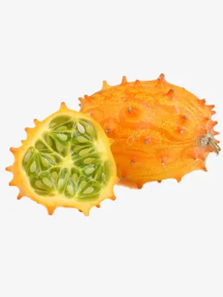 黄色刺角瓜免抠