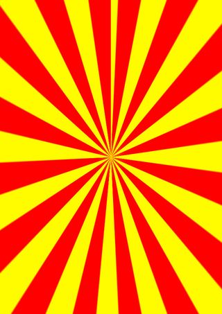 孟菲斯背景元素红黄对比