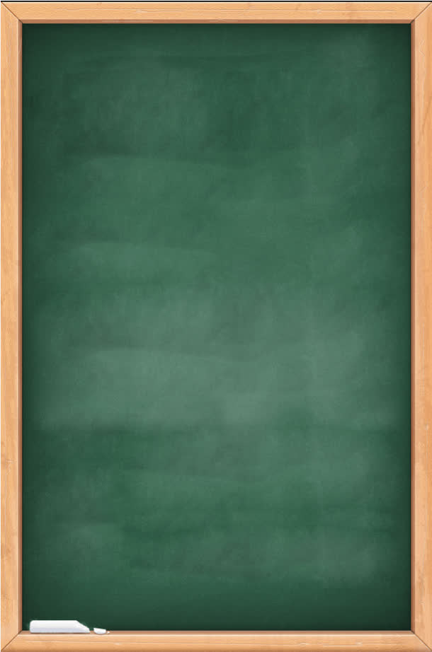 木质黑板免抠